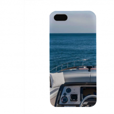 PVC гръб - 3d за Apple iPhone 5 - yacht