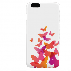 PVC гръб - 3d за Apple iPhone 6 Plus - Butterflies