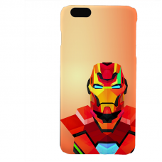 PVC гръб - 3d за Apple iPhone 6 Plus - ironman