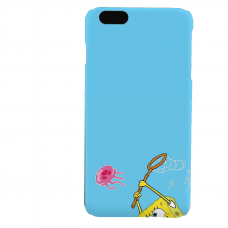 PVC гръб - 3d за Apple iPhone 6 Plus - spongebob2-sized