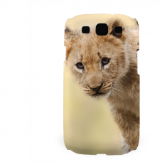 PVC гръб - 3d за Samsung Galaxy S3 Neo I9301, 9300I - Lion 2016 1