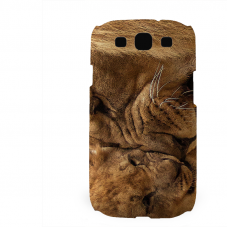 PVC гръб - 3d за Samsung Galaxy S3 Neo I9301, 9300I - Lion 2016 2