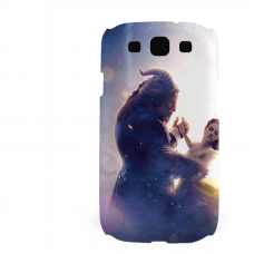 PVC гръб - 3d за Samsung Galaxy S3 Neo I9301, 9300I - beautyandthebeast