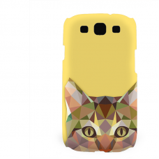 PVC гръб - 3d за Samsung Galaxy S3 Neo I9301, 9300I - cat