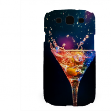 PVC гръб - 3d за Samsung Galaxy S3 Neo I9301, 9300I - cocktail