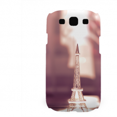 PVC гръб - 3d за Samsung Galaxy S3 Neo I9301, 9300I - eiffel