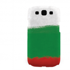 PVC гръб - 3d за Samsung Galaxy S3 Neo I9301, 9300I - flag