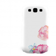 PVC гръб - 3d за Samsung Galaxy S3 Neo I9301, 9300I - flower2