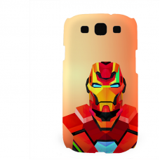 PVC гръб - 3d за Samsung Galaxy S3 Neo I9301, 9300I - ironman
