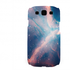 PVC гръб - 3d за Samsung Galaxy S3 Neo I9301, 9300I - nebula