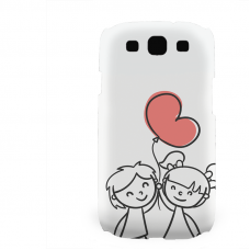 PVC гръб - 3d за Samsung Galaxy S3 Neo I9301, 9300I - valentine3