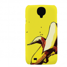 PVC гръб - 3d за Samsung Galaxy S4 I9500 - banana2