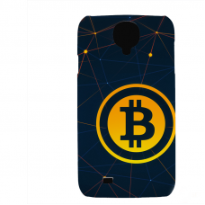 PVC гръб - 3d за Samsung Galaxy S4 I9500 - bitcoin
