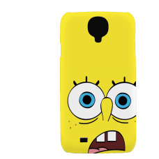 PVC гръб - 3d за Samsung Galaxy S4 I9500 - spongebob-sized