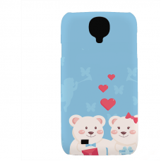 PVC гръб - 3d за Samsung Galaxy S4 I9500 - valentine6