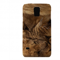 PVC гръб - 3d за Samsung Galaxy S5 G900 - Lion 2016 2
