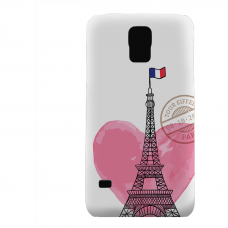 PVC гръб - 3d за Samsung Galaxy S5 G900 - paris3-sized