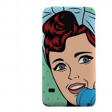 PVC гръб - 3d за Samsung Galaxy S5 G900 - pop-art