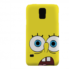 PVC гръб - 3d за Samsung Galaxy S5 G900 - spongebob-sized
