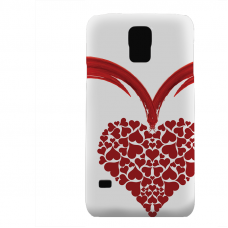 PVC гръб - 3d за Samsung Galaxy S5 G900 - valentine5
