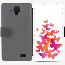 Калъф тип тефтер за Lenovo A536 - Butterflies