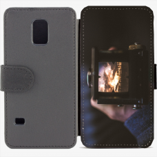 Калъф тип тефтер за Samsung Galaxy S5 mini G800 - Camera