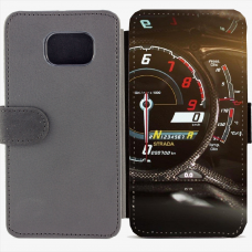 Калъф тип тефтер за Samsung Galaxy S6 Edge G925 - Dashboard