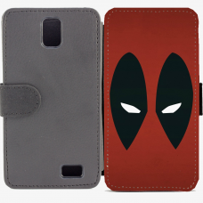 Калъф тип тефтер за Lenovo A328 - Deadpool 2
