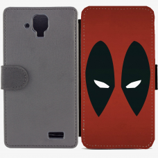 Калъф тип тефтер за Lenovo A536 - Deadpool 2