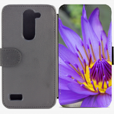 Калъф тип тефтер за LG L Bello - Flower 2016 1