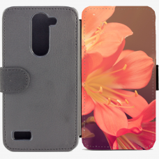 Калъф тип тефтер за LG L Bello - Flower 2016 4
