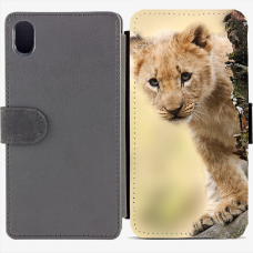 Калъф тип тефтер за Sony Xperia M4 Aqua - Lion 2016 1