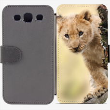 Калъф тип тефтер за Samsung Galaxy S3 Neo I9301, 9300I - Lion 2016 1