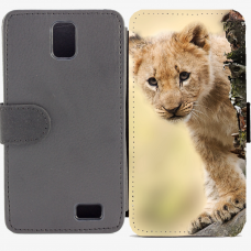 Калъф тип тефтер за Lenovo A328 - Lion 2016 1