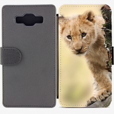 Калъф тип тефтер за Samsung Galaxy A5 - Lion 2016 1