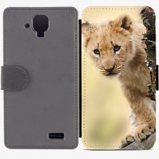 Калъф тип тефтер за Lenovo A536 - Lion 2016 1