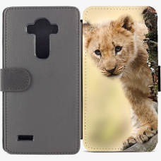 Калъф тип тефтер за LG G4 - Lion 2016 1