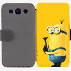 Калъф тип тефтер за Samsung Galaxy S3 Neo I9301, 9300I - Minion4