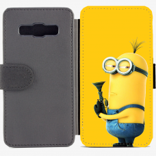 Калъф тип тефтер за Samsung Galaxy A3 - Minion4