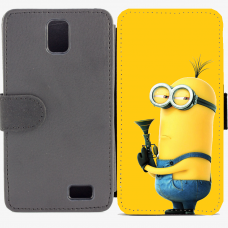Калъф тип тефтер за Lenovo A328 - Minion4 Калъф тип тефтер за Lenovo A328 - Minion4