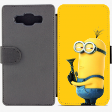 Калъф тип тефтер за Samsung Galaxy A5 - Minion4