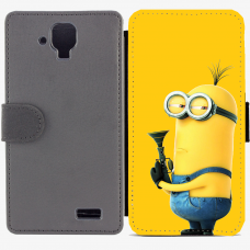 Калъф тип тефтер за Lenovo A536 - Minion4
