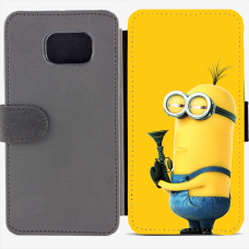 Калъф тип тефтер за Samsung Galaxy S6 Edge G925 - Minion4