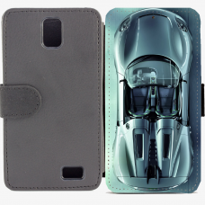 Калъф тип тефтер за Lenovo A328 - Porsche Spyder