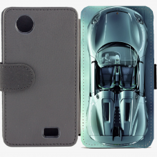 Калъф тип тефтер за Lenovo A369 - Porsche Spyder
