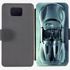 Калъф тип тефтер за Samsung Galaxy Alpha G850 - Porsche Spyder