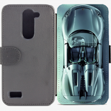 Калъф тип тефтер за LG L Bello - Porsche Spyder