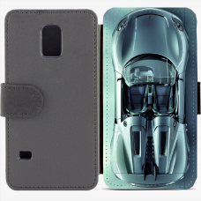 Калъф тип тефтер за Samsung Galaxy S5 mini G800 - Porsche Spyder