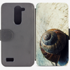 Калъф тип тефтер за LG L Bello - Seashell