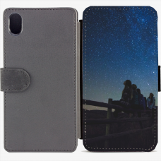 Калъф тип тефтер за Sony Xperia M4 Aqua - Stars 1